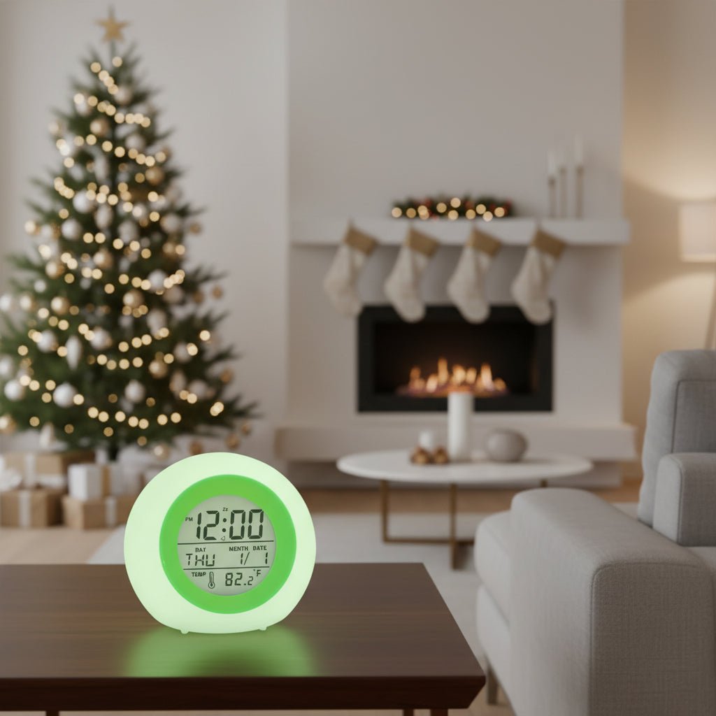 Réveil Lumineux Enfant – Veilleuse LED – Chambre