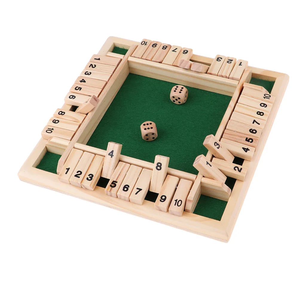 Jeu Bois Familial Calcul Dés