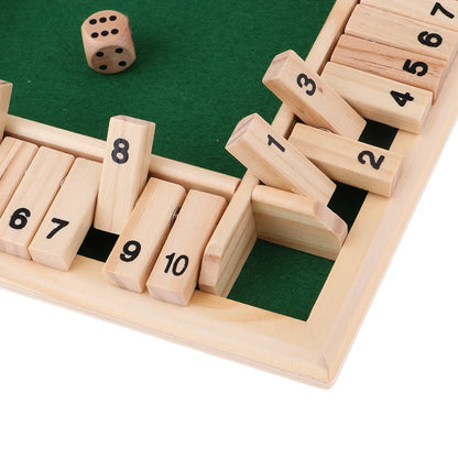 Jeu Bois Familial Calcul Dés