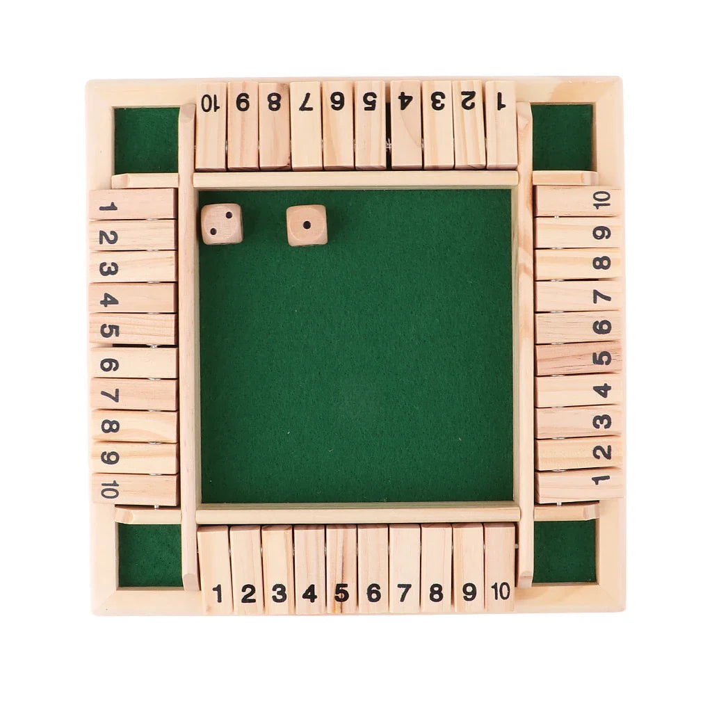 Jeu Bois Familial Calcul Dés