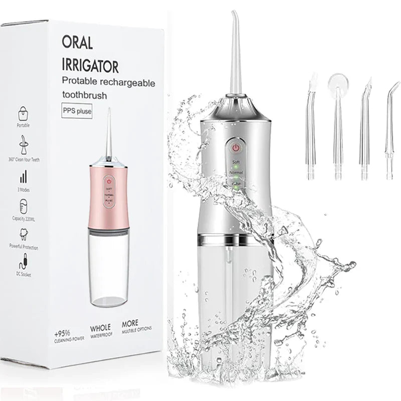 Hydropulseur Dentaire – Électrique – Rechargeable