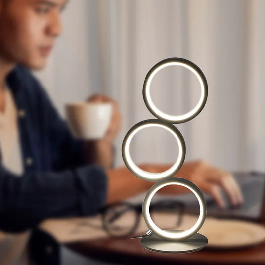 Lampe LED – 3 Anneaux – Posable
