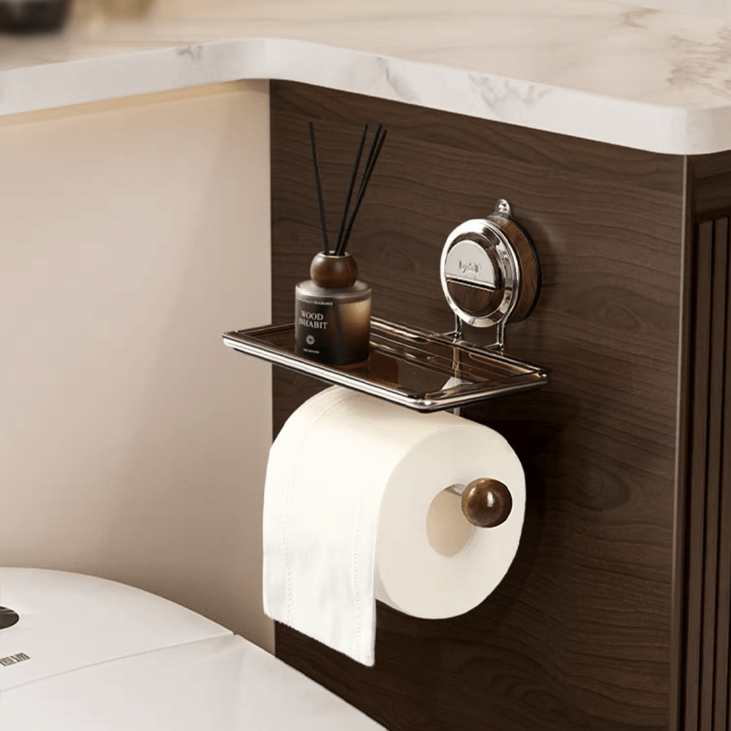 Dérouleur Papier Toilette – Adhésif – Sans Perçage