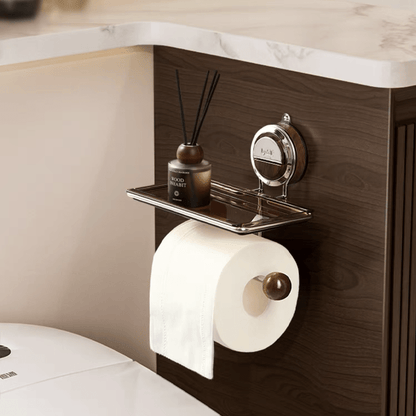 Dérouleur Papier Toilette – Adhésif – Sans Perçage