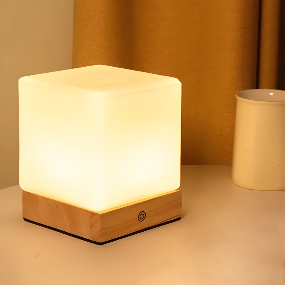 CubeLumière - Lampe LED Sans Fil | Élégante & Polyvalente