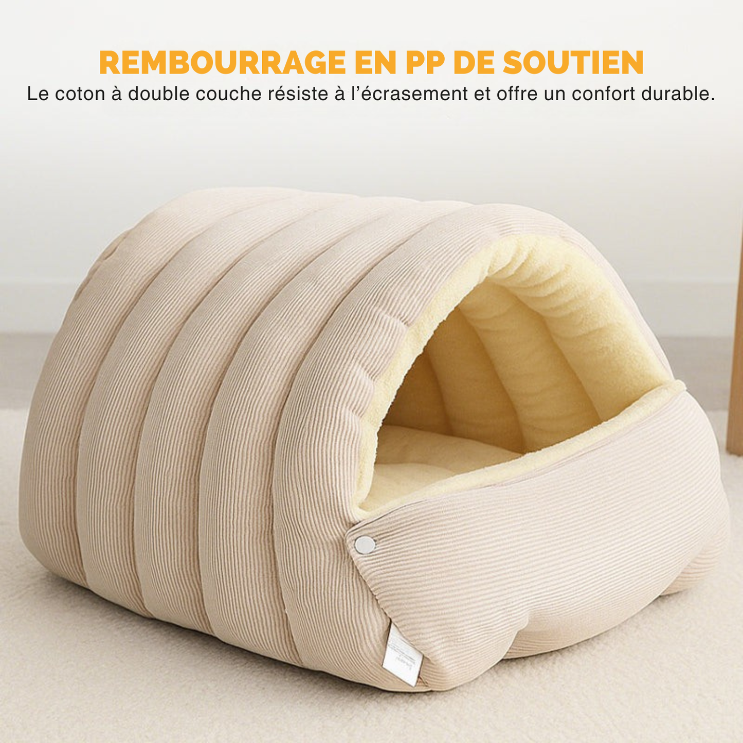 Grotte Cocoon Peluche Chat Chien