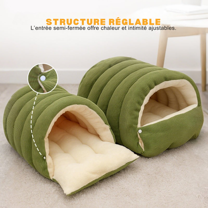 Grotte Cocoon Peluche Chat Chien