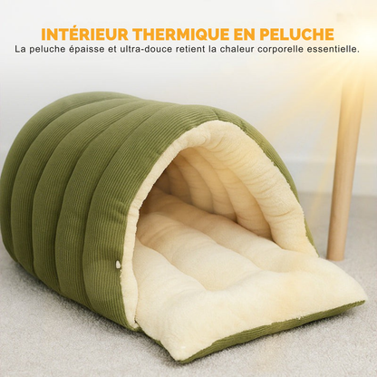 Grotte Cocoon Peluche Chat Chien