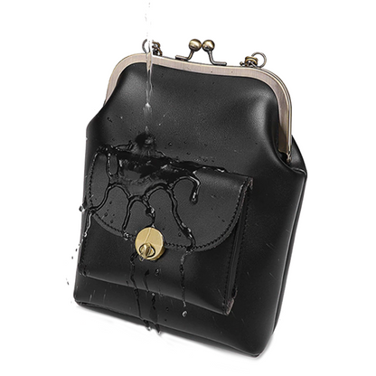 Hélène Sac à Main en Cuir pour Femme | Sac Bandoulière Rétro Classique