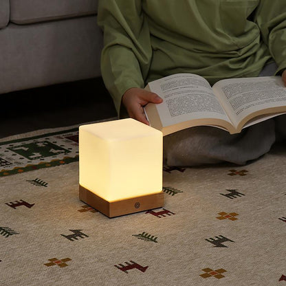 CubeLumière - Lampe LED Sans Fil | Élégante & Polyvalente