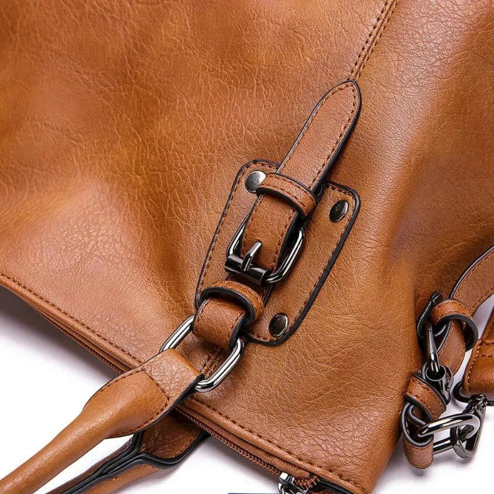 Chérie Sac Cabas Classique en Cuir | Sac Bandoulière Spacieux