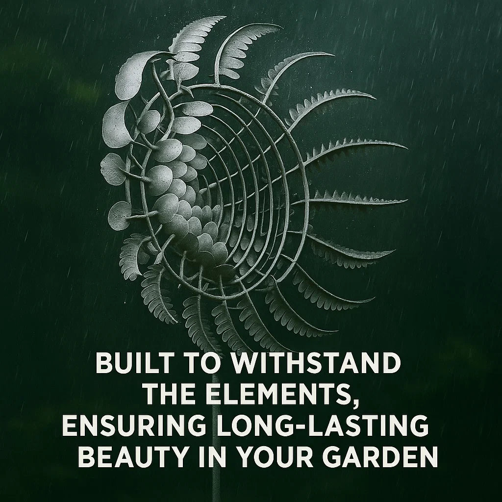 Éolienne Kinetic Métal Anti-Rouille Jardin
