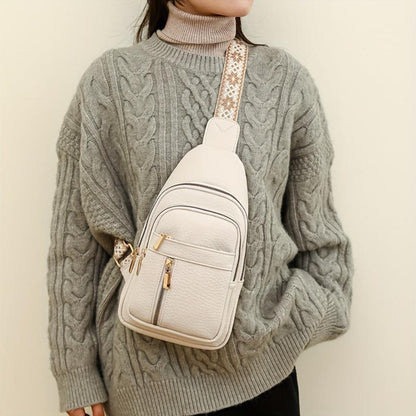 Clémentea Sac à Bandoulière Rétro en Cuir | Sac a Main Compact pour Femme