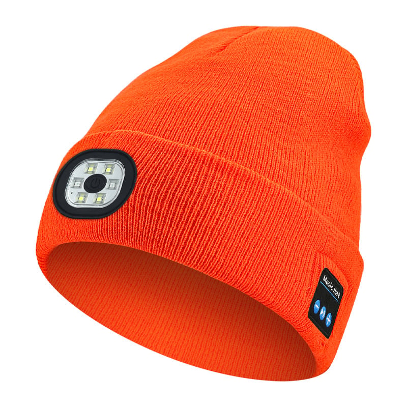 Bonnet Connecté – LED Rechargeable – Bluetooth