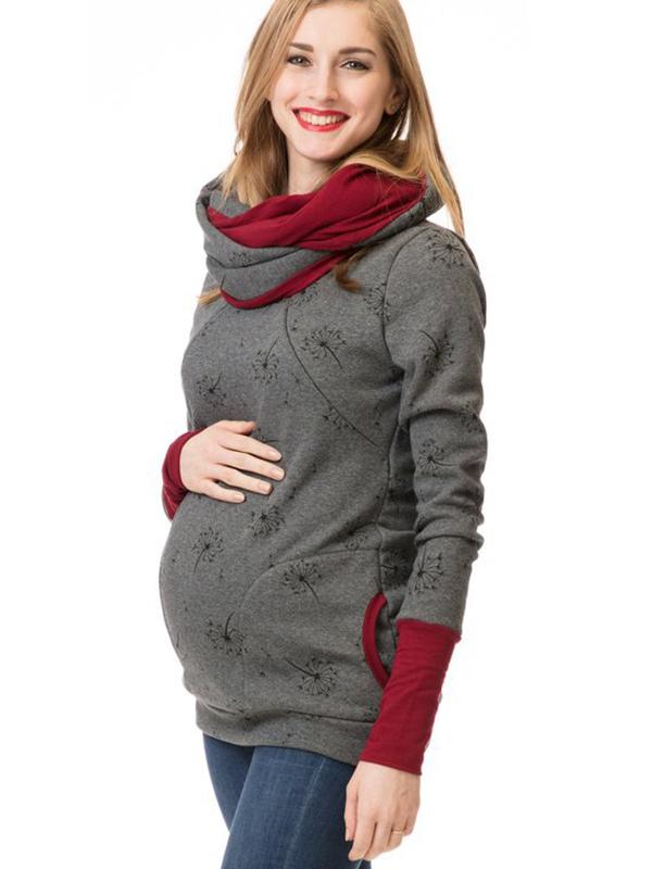 Sweat Allaitement Zippé Maternité Confort