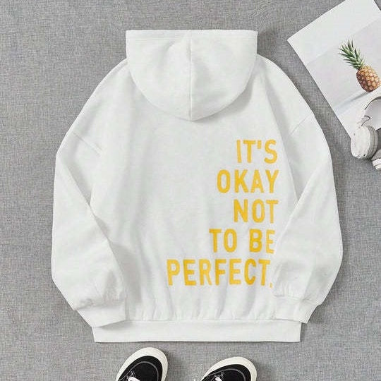 Hoodie Femme Message Positif