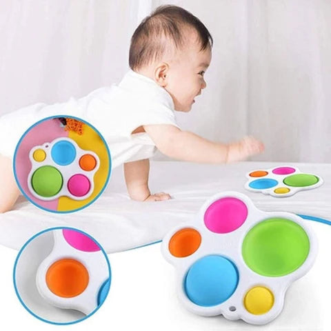 Jouet Pop it Bébé – Silicone – Sensoriel
