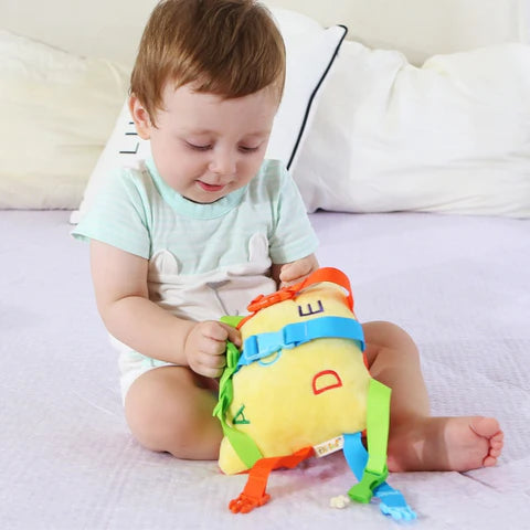 Coussin d’activités Enfant – Boucles – Motricité