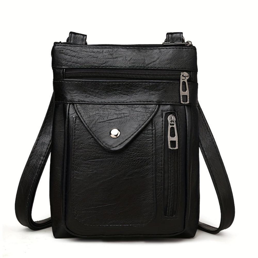 Amélie Bandoulière en Cuir | Sac Bandoulière Compact pour Femme
