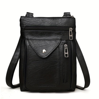 Amélie Bandoulière en Cuir | Sac Bandoulière Compact pour Femme
