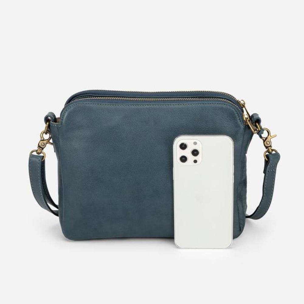 Zéphira Sac Porté Travers Luxe pour Femme | Sac d’Épaule en Cuir Pleine Fleur Premium