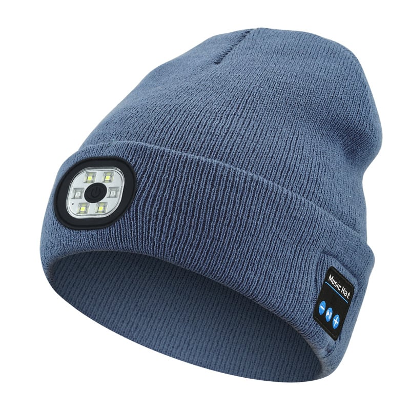 Gris / 🎵 Bonnet Bluetooth