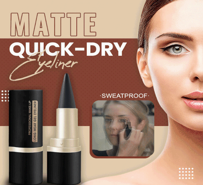 Eyeliner Gel Mat Waterproof Longue Tenue