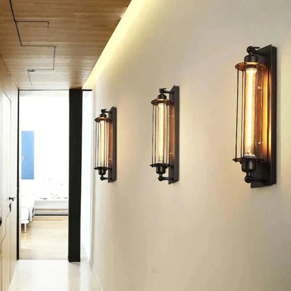 Applique Murale – Ampoule Edison – Métal