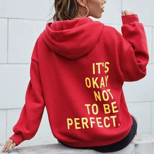 Hoodie Femme Message Positif