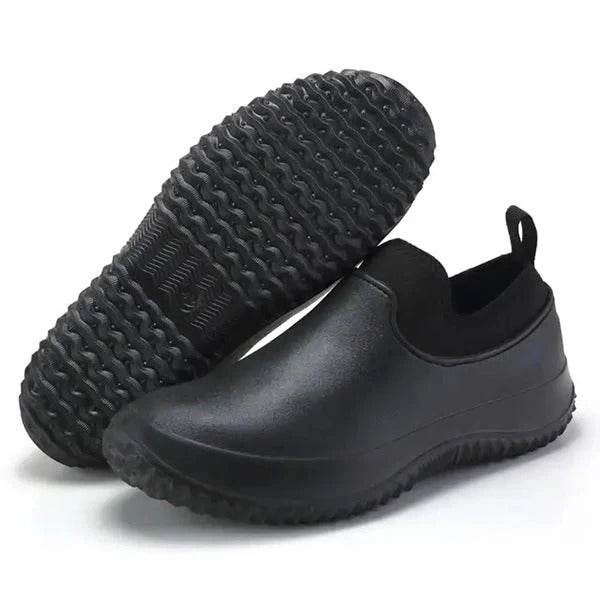 Chaussures Travail Imperméables Antidérapantes Sans Lacets