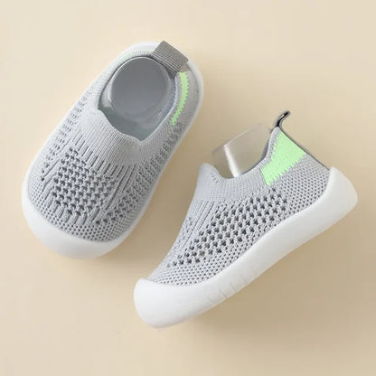Premiers pas Chaussures BéBé – Maille-Respirante – Enfilage Facile