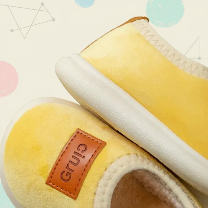 Pantoufles d'Hiver pour Enfants | Chaleur Antidérapante
