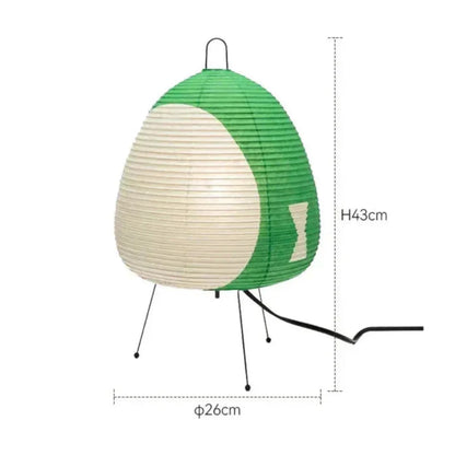 Lampe de Table Japonaise Wabi-Sabi