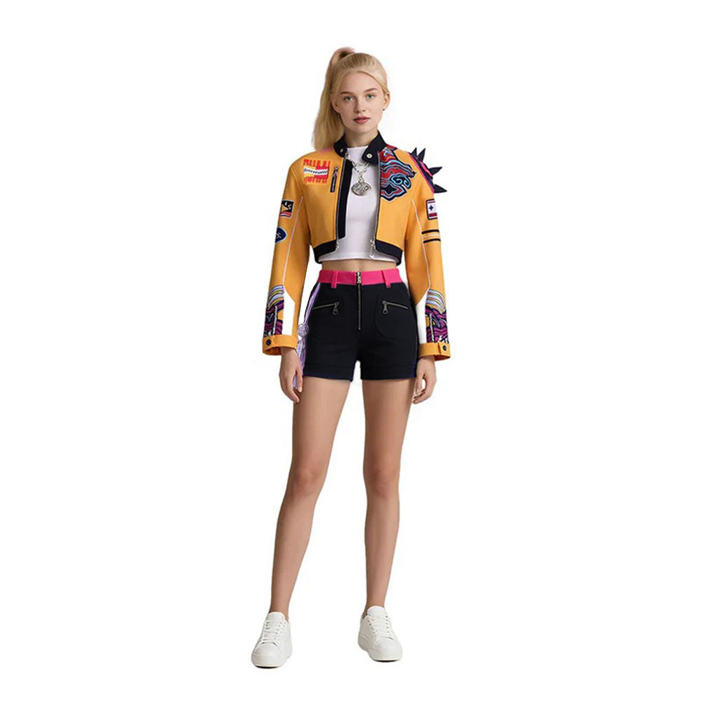 Costume Pop Démon Jaune Noir
