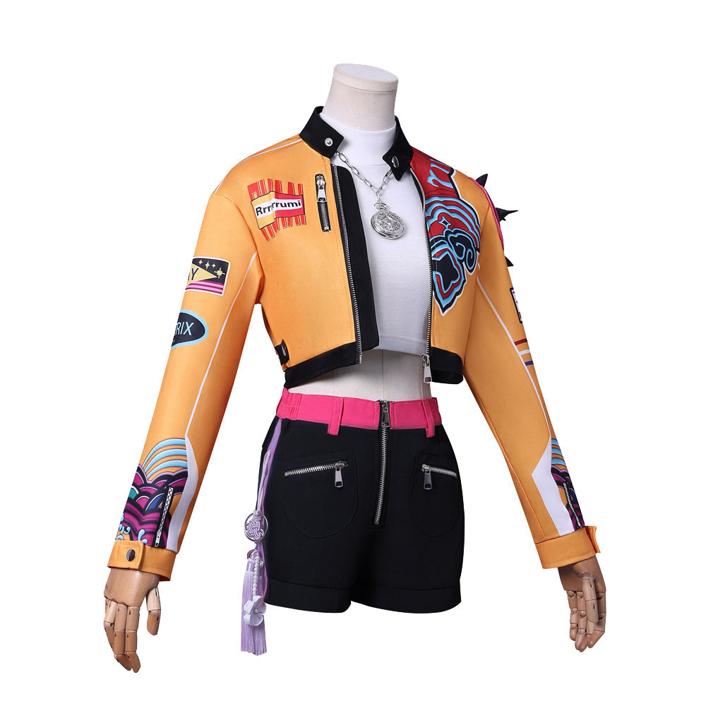 Costume Pop Démon Jaune Noir