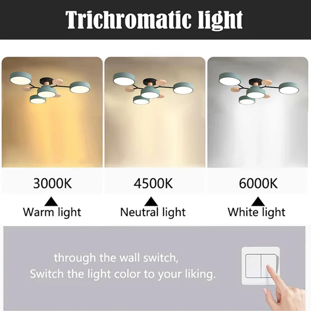 Plafonnier LED Design Moderne Acryl