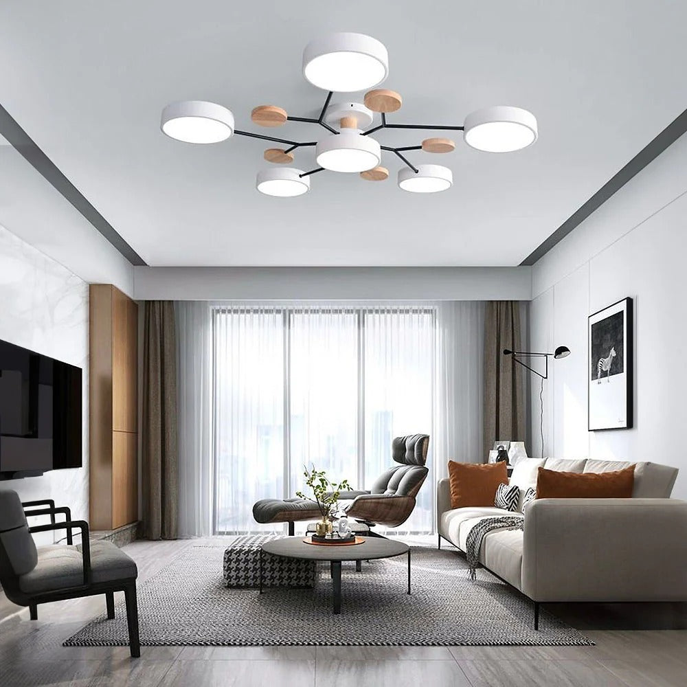 Plafonnier LED Design Moderne Acryl