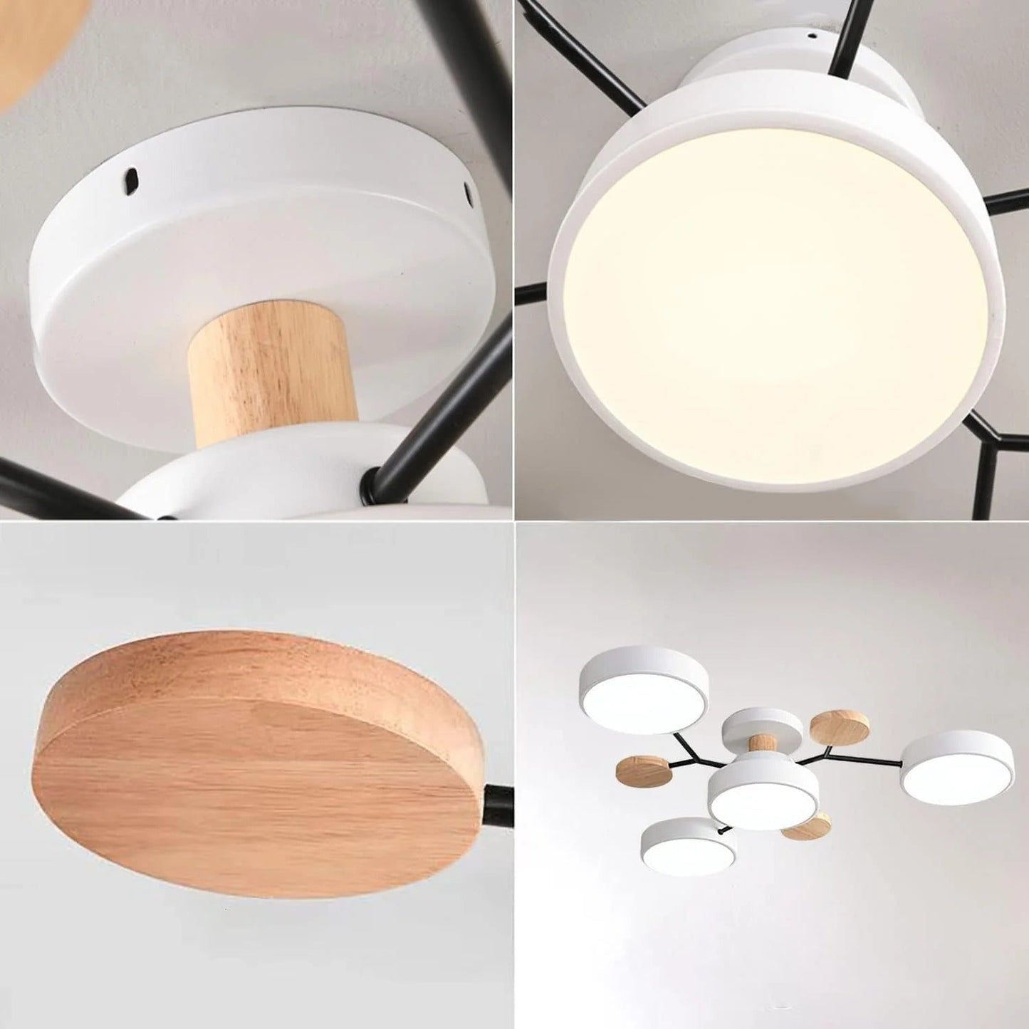 Plafonnier LED Design Moderne Acryl