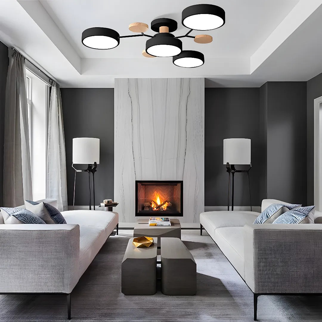 Plafonnier LED Design Moderne Acryl