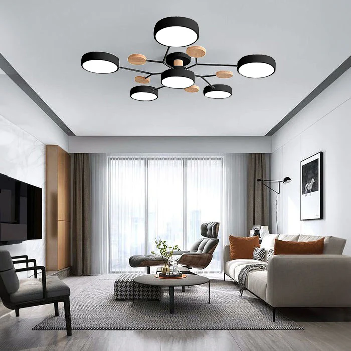 Plafonnier LED Design Moderne Acryl