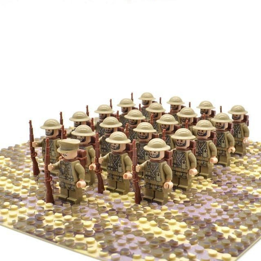 Set Figurines Soldats WW2 Compatible