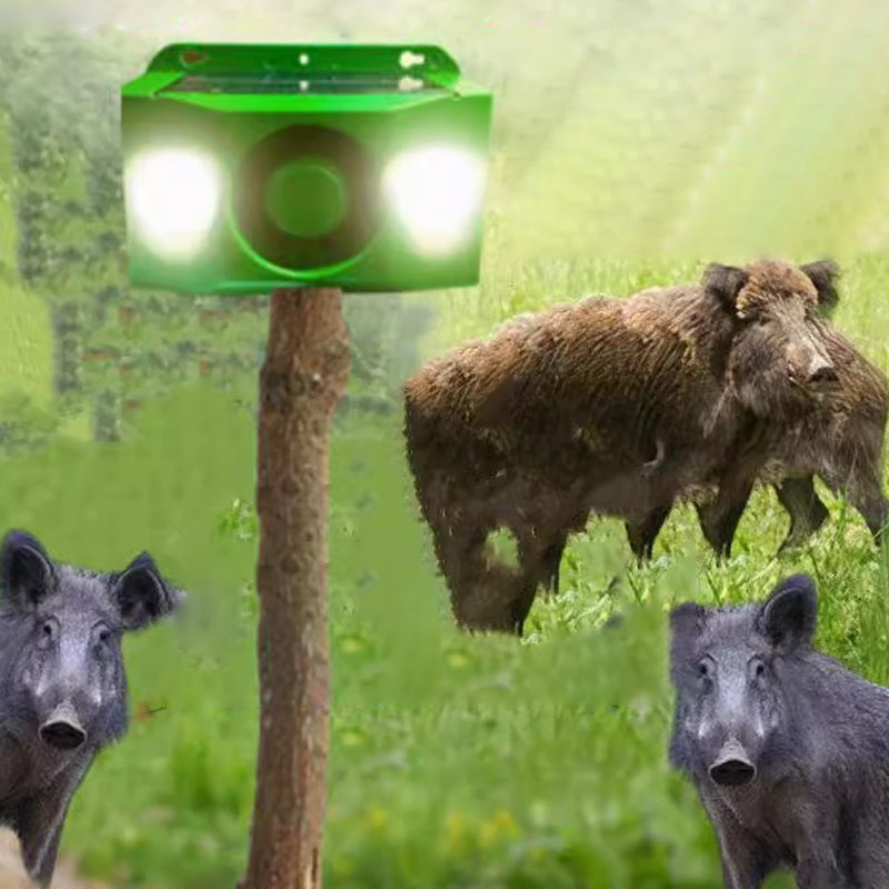 WildGuard Répulsif Solaire à Alarme | Dissuasion Animale Puissante