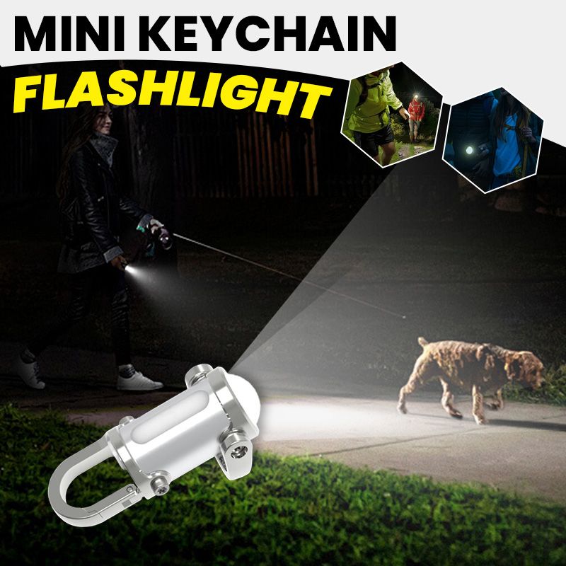 Mini Lampe Torche Porte-Clés 1200LM