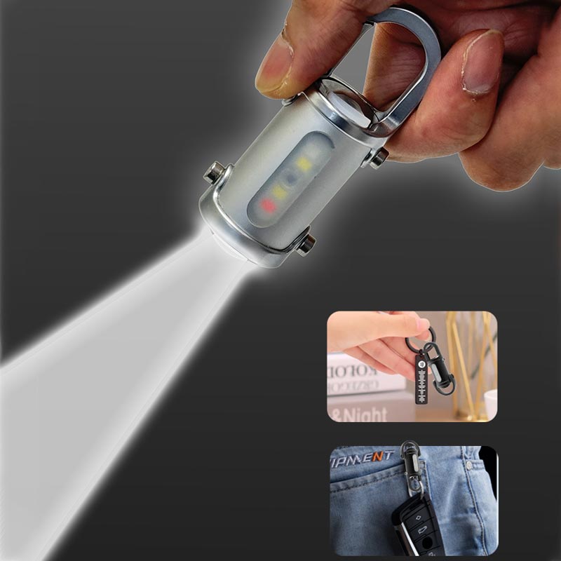 Mini Lampe Torche Porte-Clés 1200LM