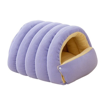 Grotte Cocoon Peluche Chat Chien