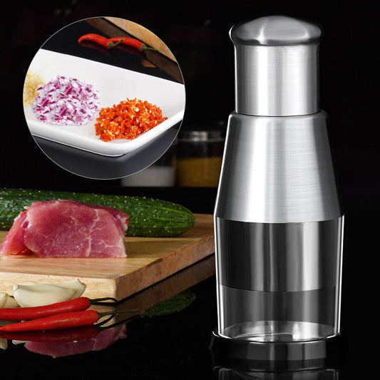Hachoir Ail Inox Presse Rapide