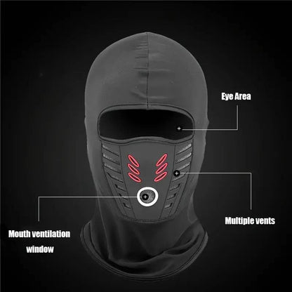 Masque Cagoule Hiver Coupe-Vent Filtrant