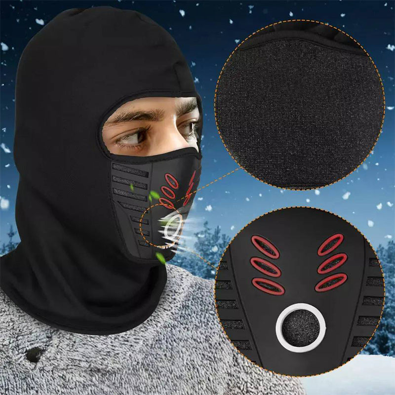 Masque Cagoule Hiver Coupe-Vent Filtrant