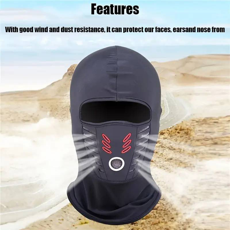 Masque Cagoule Hiver Coupe-Vent Filtrant