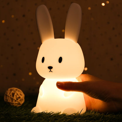 Lampe de nuit à LED Rêve d'enfant | Commande tactile, look mignon de lapin